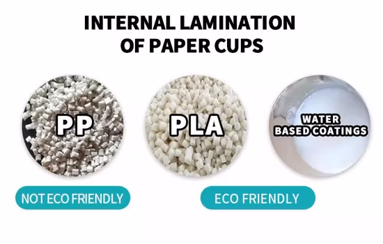 Prix ​​d'usine tasse de papier libre en plastique Logo personnalisé tasse de papier de café jetable biodégradable